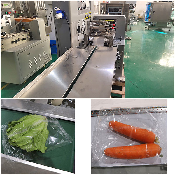 果蔬生鲜自动包装机械实拍图 